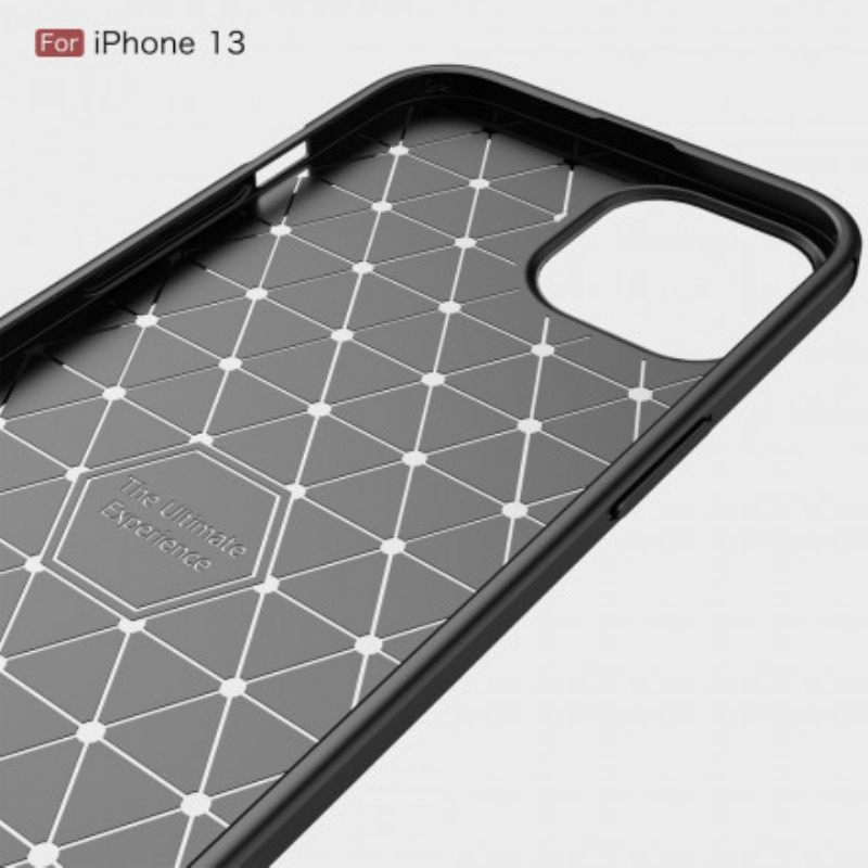 Case iPhone 13 Harjattu Hiilikuitu