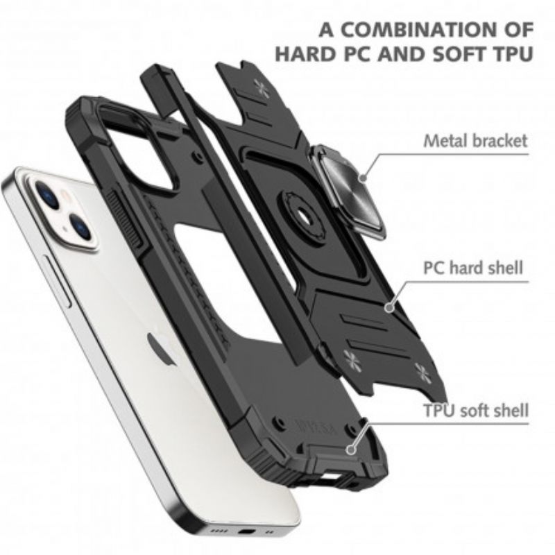 Case iPhone 13 Style Armor Ring-kiinnike