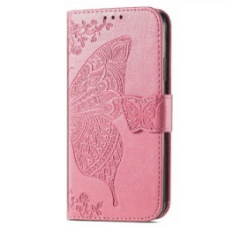 Flip Case iPhone 13 Half Butterflies