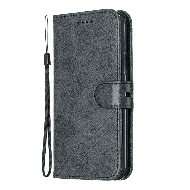 Kotelot iPhone 13 Faux Leather Best Case