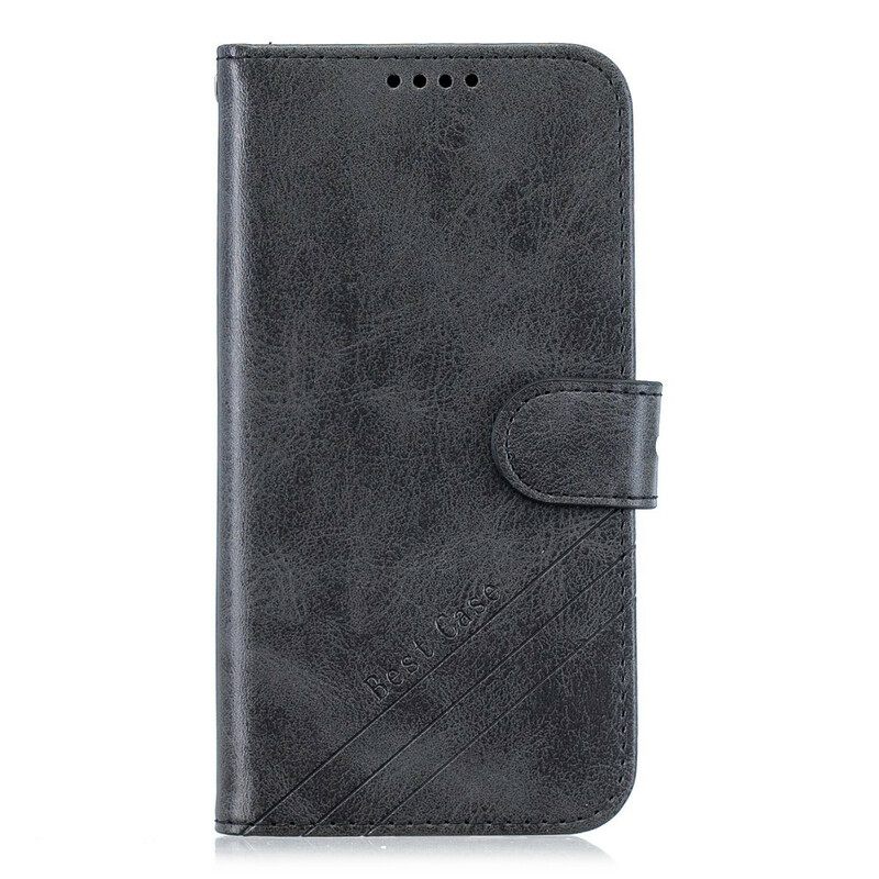 Kotelot iPhone 13 Faux Leather Best Case