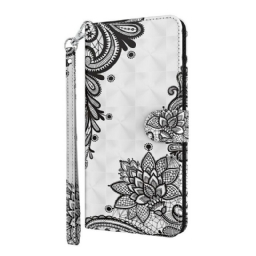 Kotelot iPhone 13 Flowers Lace