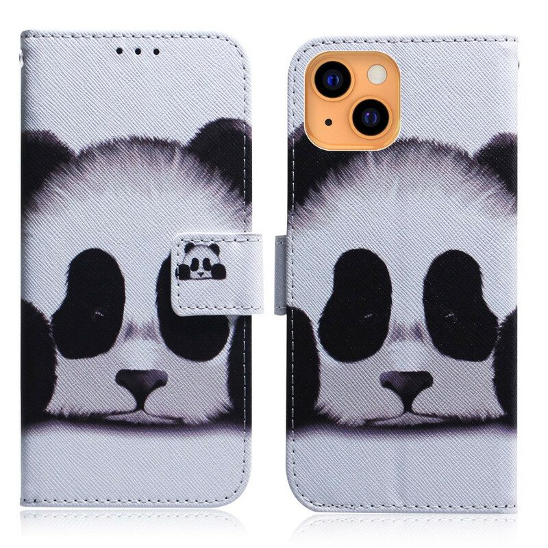 Kotelot iPhone 13 Panda Kasvot