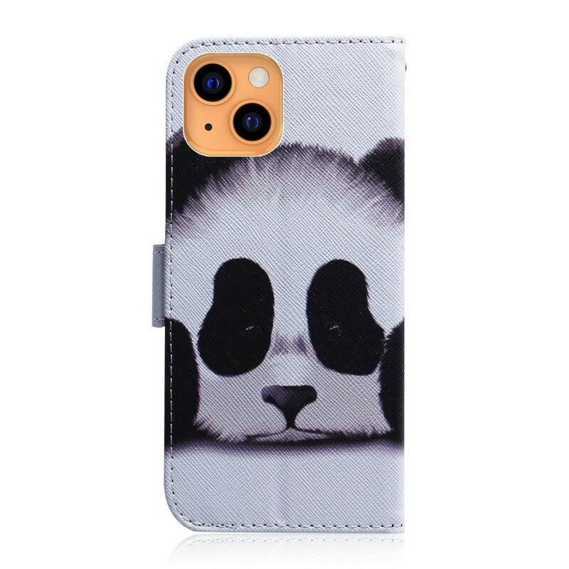 Kotelot iPhone 13 Panda Kasvot