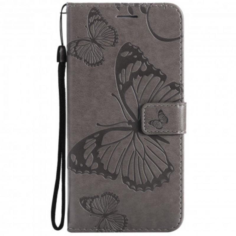 Kotelot iPhone 13 Suojaketju Kuori Giant Thong Butterflies