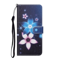 Kotelot iPhone 13 Suojaketju Kuori Lunar Strap Flowers