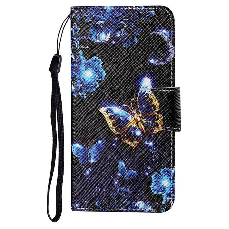 Kotelot iPhone 13 Suojaketju Kuori Precious Thong Butterflies