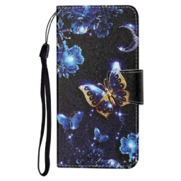 Kotelot iPhone 13 Suojaketju Kuori Precious Thong Butterflies