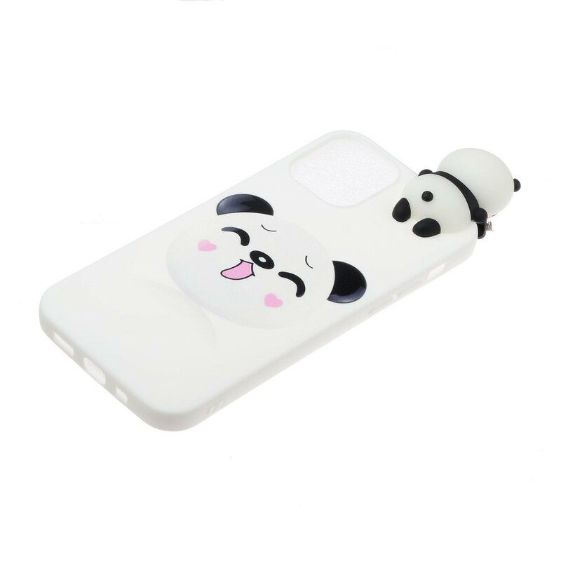 Kuori iPhone 13 Cool Panda 3d