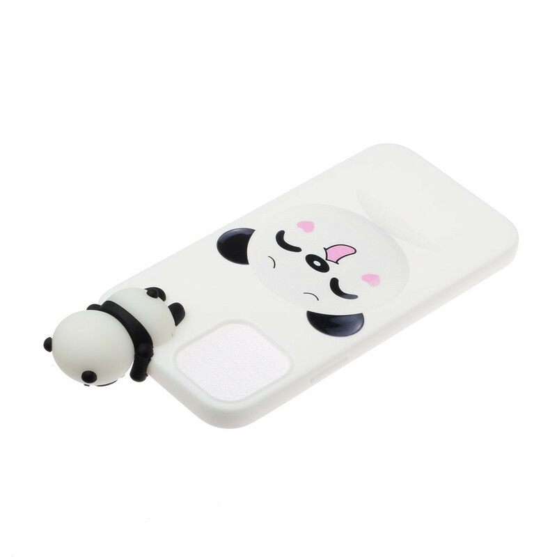 Kuori iPhone 13 Cool Panda 3d