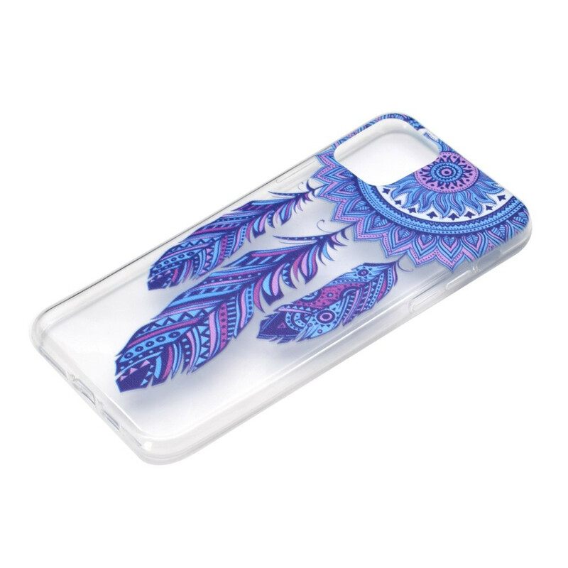 Kuori iPhone 13 Dream Catcher Blue Feathers