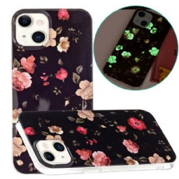 Kuori iPhone 13 Fluorescent Liberty Flowers