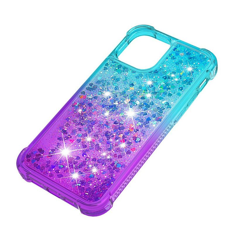 Kuori iPhone 13 Glitter Colors