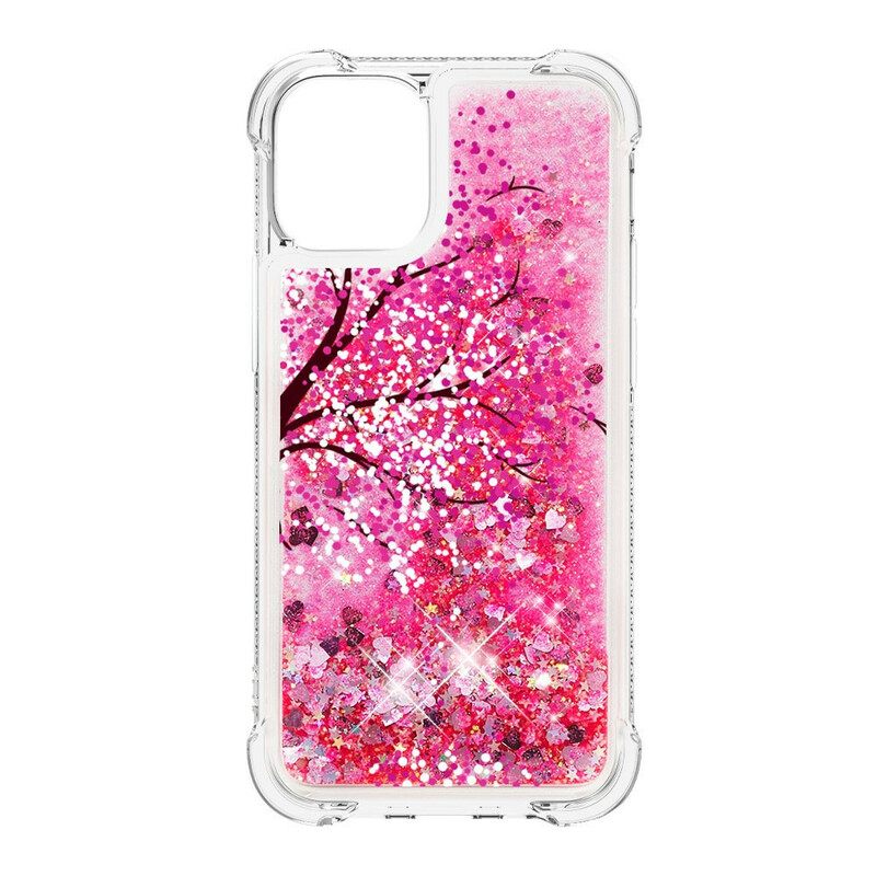 Kuori iPhone 13 Glitter Tree