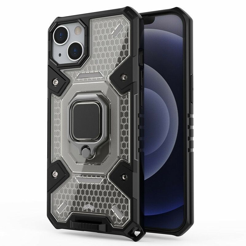 Kuori iPhone 13 Honeycomb Renkaalla