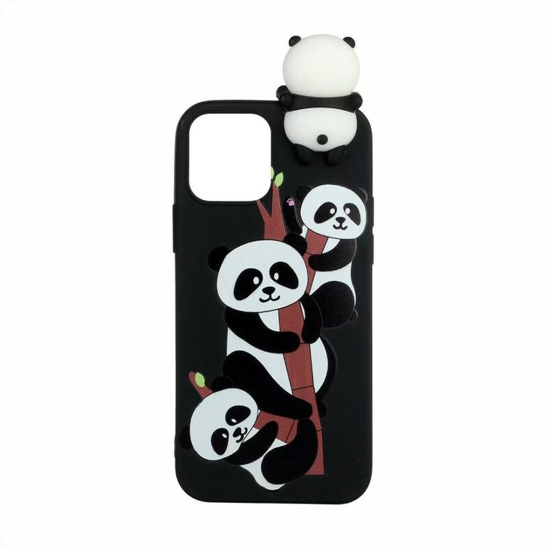 Kuori iPhone 13 Pandas Bamboo 3d Ssä