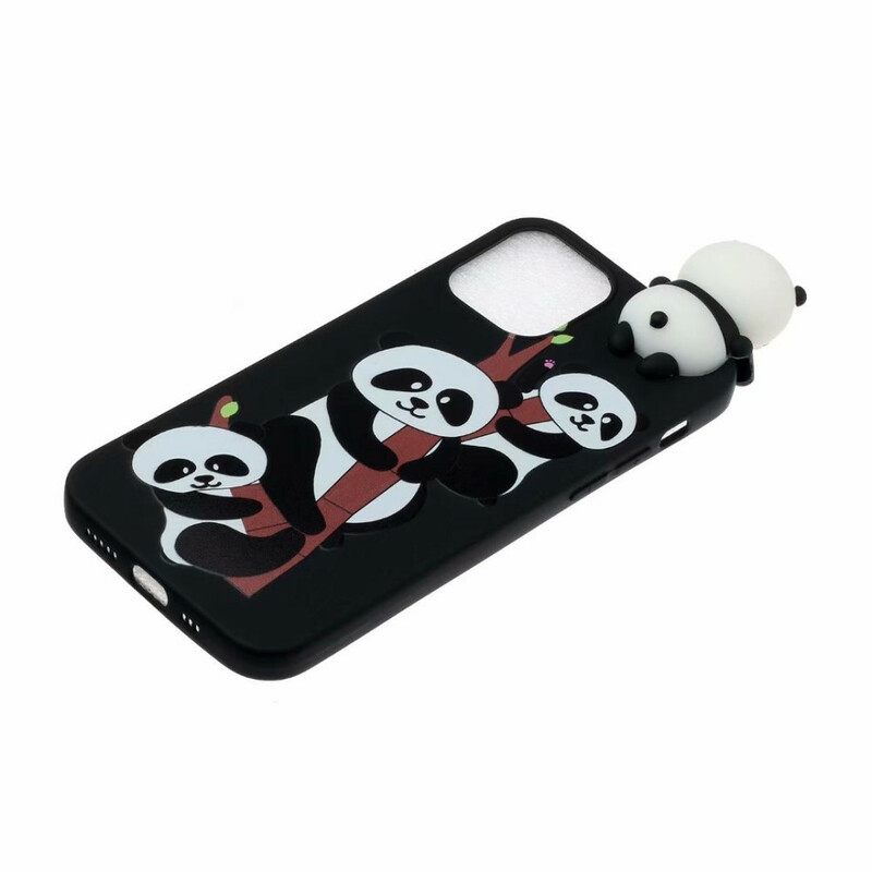 Kuori iPhone 13 Pandas Bamboo 3d Ssä