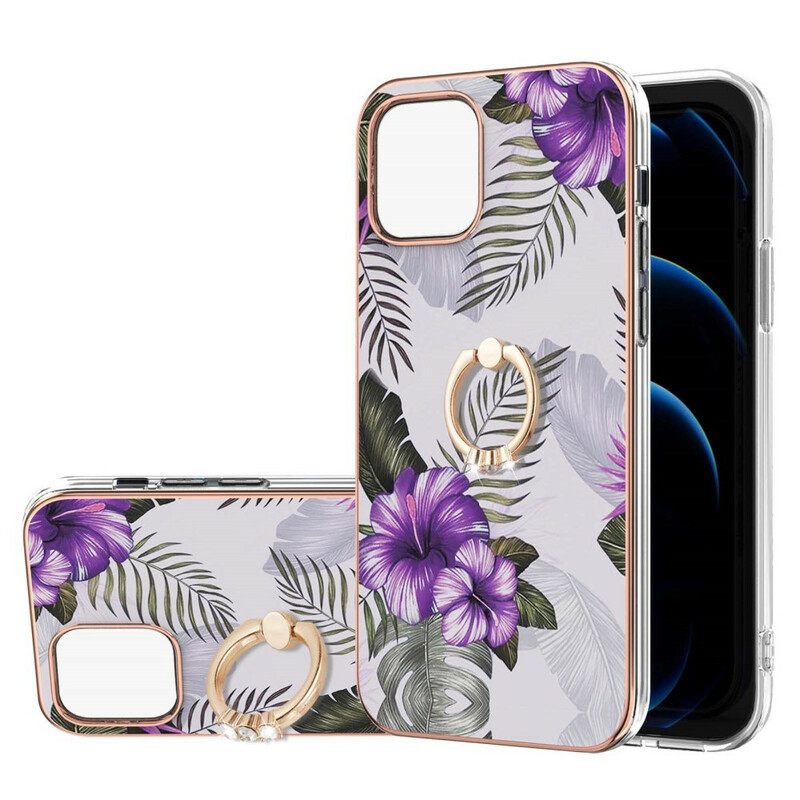 Kuori iPhone 13 Ring-support Floral