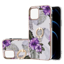 Kuori iPhone 13 Ring-support Floral