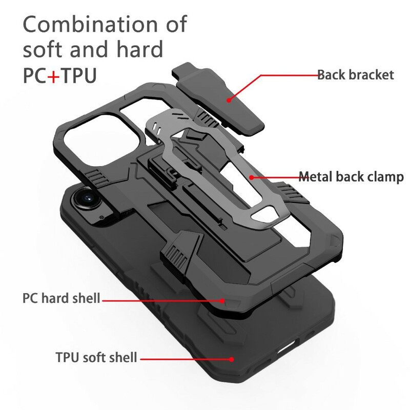 Kuori iPhone 13 Robotti Vyöpidikkeellä