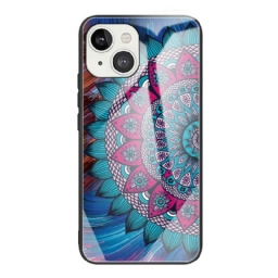 Kuori iPhone 13 Tempered Glass Mandala