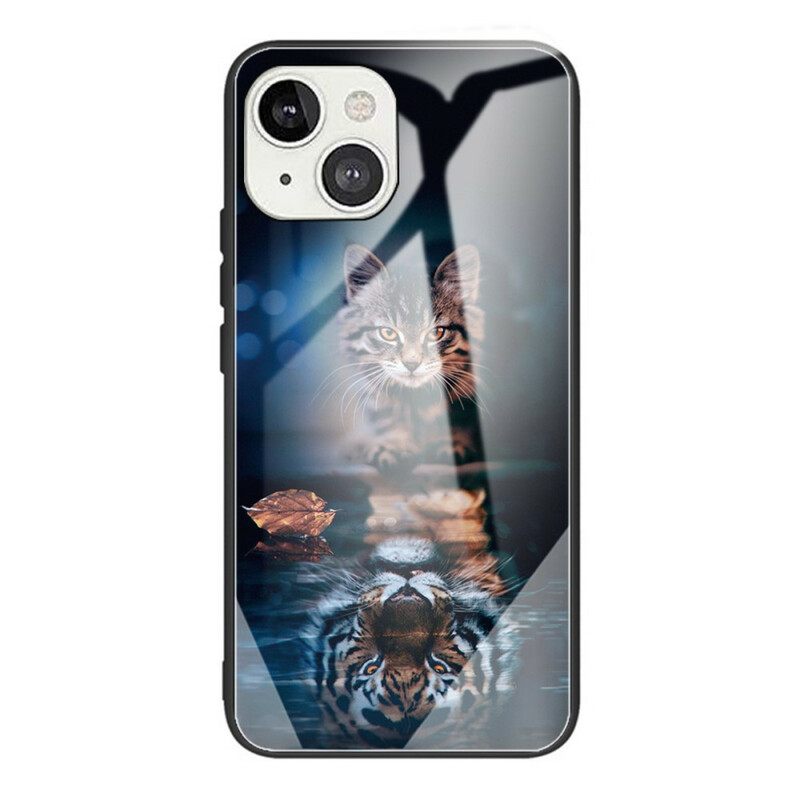 Kuori iPhone 13 Tempered Glass My Tiger