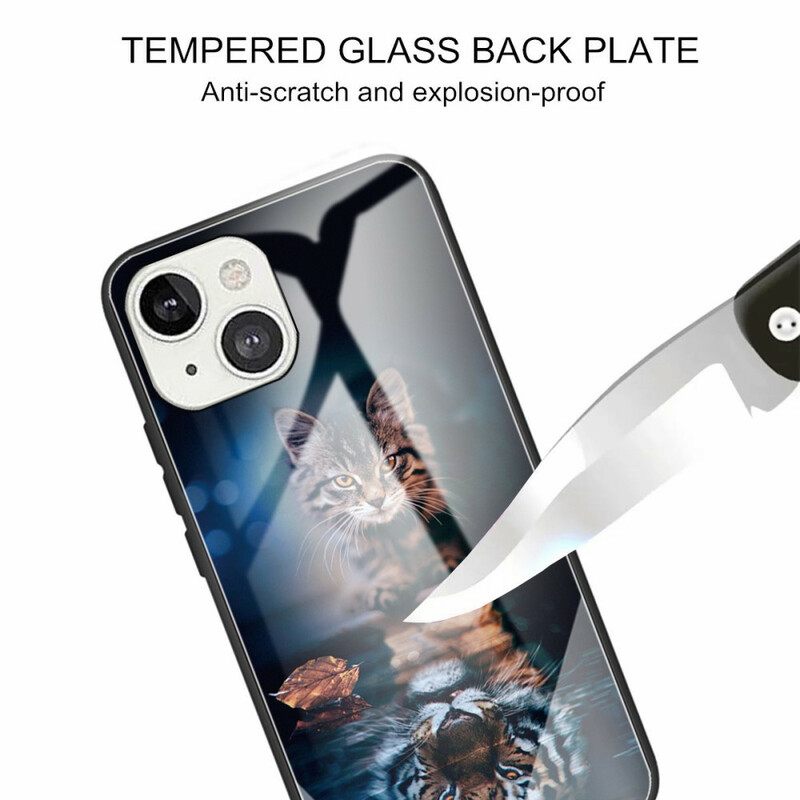 Kuori iPhone 13 Tempered Glass My Tiger