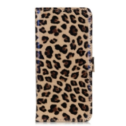 Nahkakotelo iPhone 13 Leopard