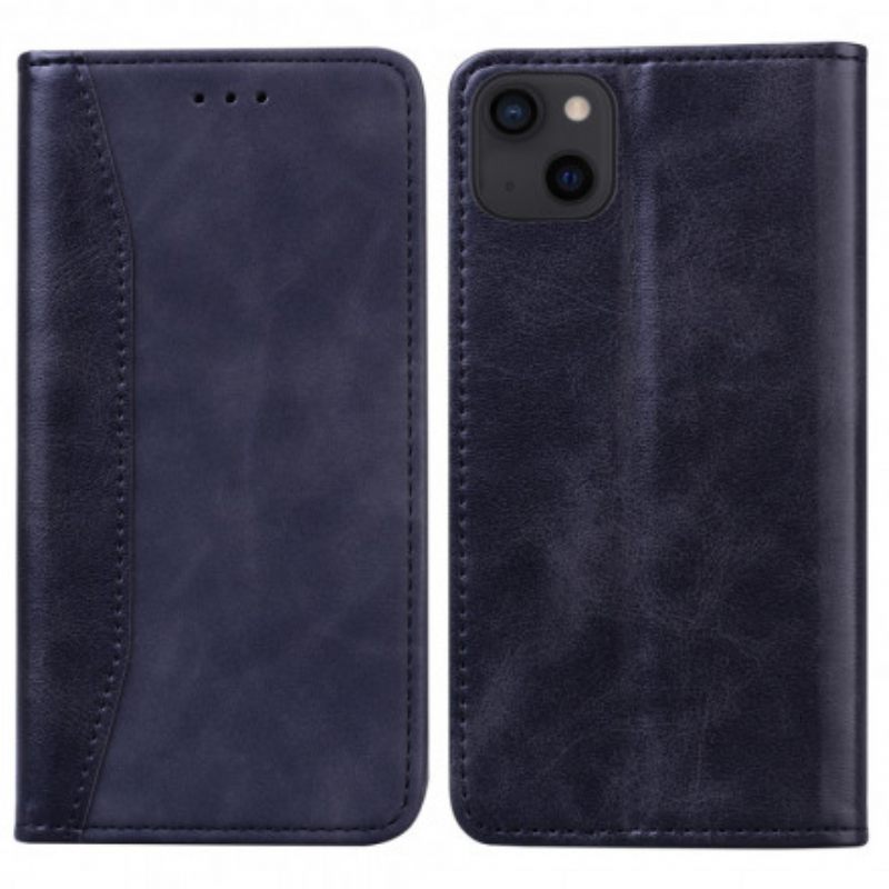 Puhelinkuoret iPhone 13 Kotelot Flip Bicolor Business Leather Effect