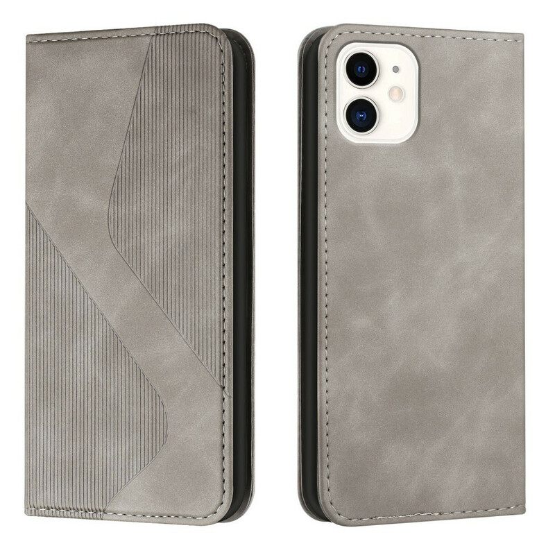 Puhelinkuoret iPhone 13 Kotelot Flip Style Leather S-design