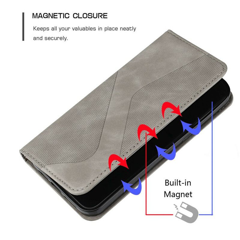 Puhelinkuoret iPhone 13 Kotelot Flip Style Leather S-design