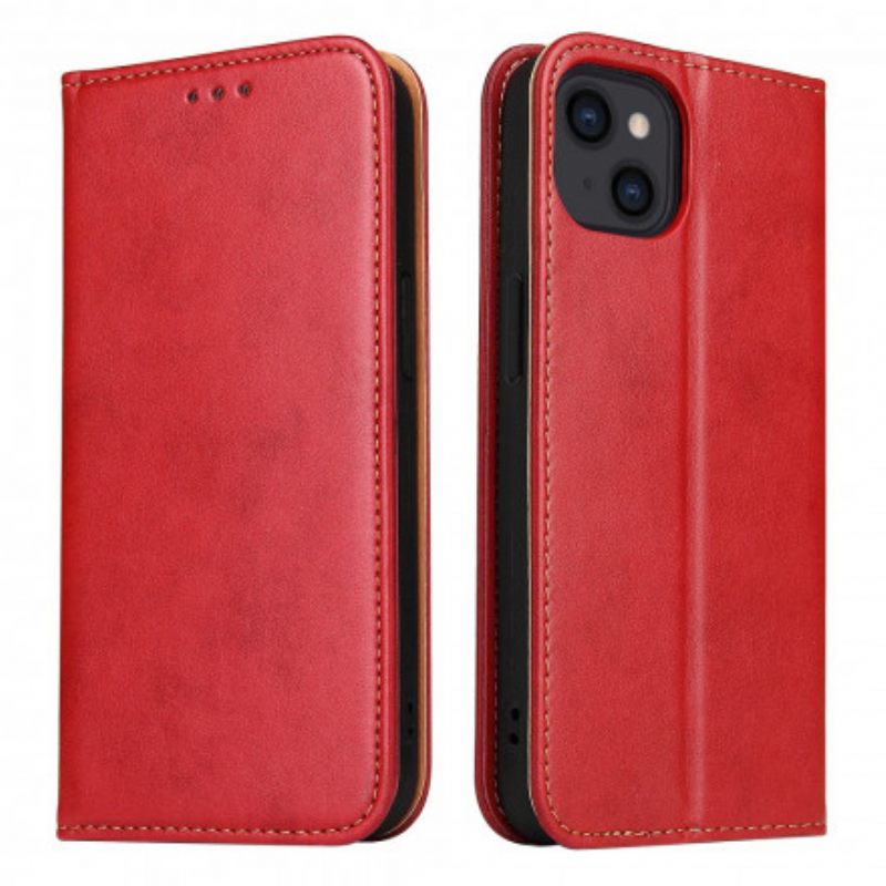 Puhelinkuoret iPhone 13 Kotelot Flip Texture Leather