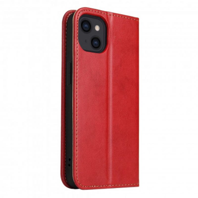 Puhelinkuoret iPhone 13 Kotelot Flip Texture Leather