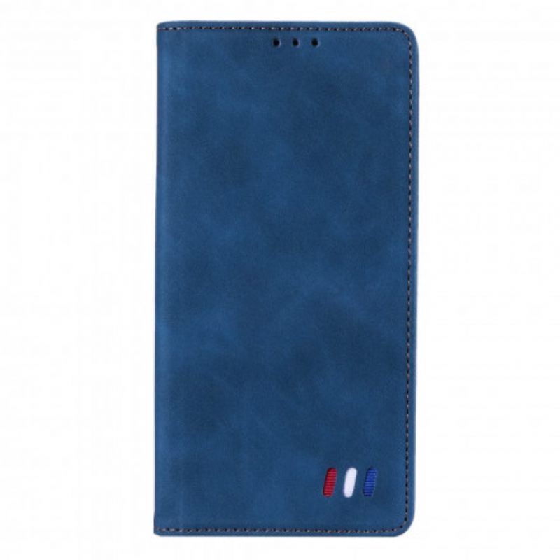 Puhelinkuoret iPhone 13 Kotelot Flip Tricolor Leather Style