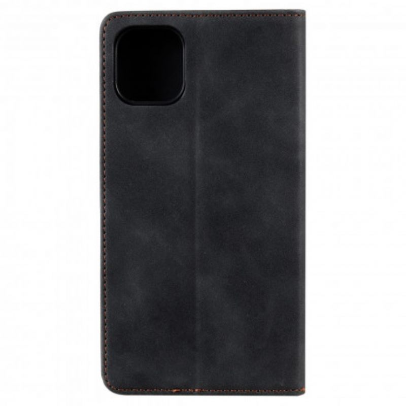 Puhelinkuoret iPhone 13 Kotelot Flip Tricolor Leather Style