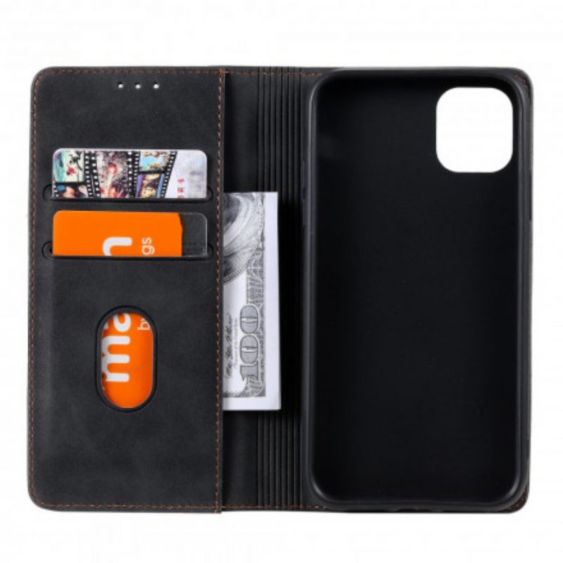 Puhelinkuoret iPhone 13 Kotelot Flip Tricolor Leather Style