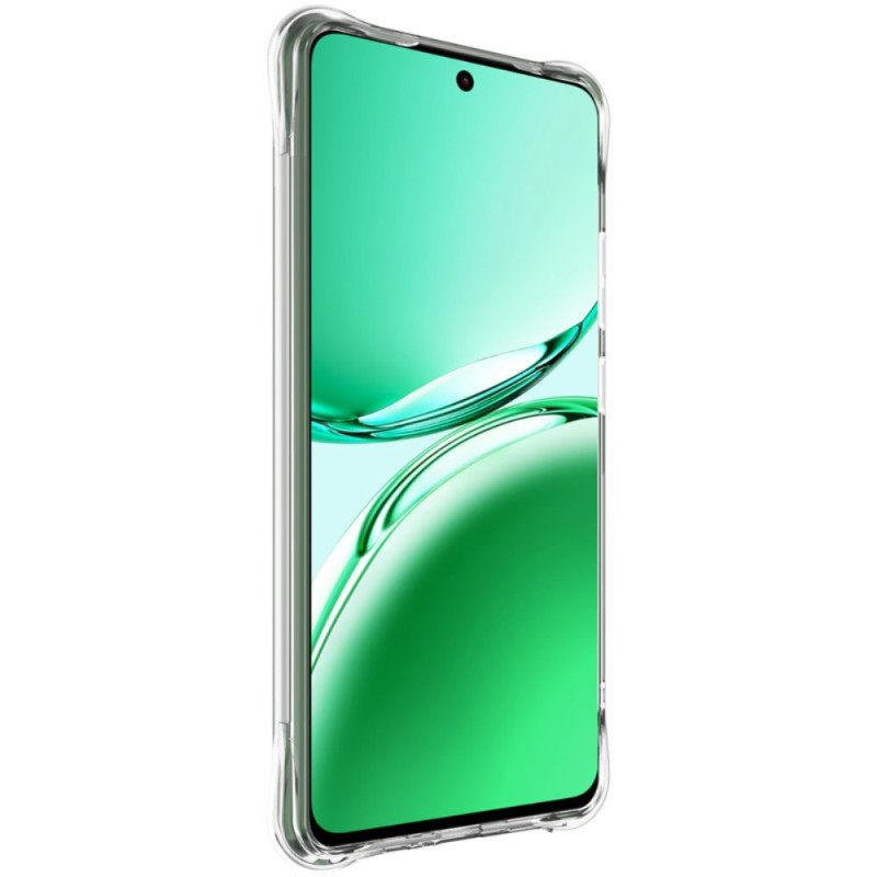 Kuori Oppo Reno 12f 5g Läpinäkyvä Aaltoileva Rakenne Imak-turvatyynyllä