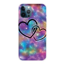 Case iPhone 13 Pro Max Chaised Hearts