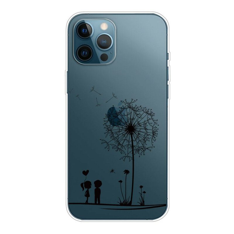 Case iPhone 13 Pro Max Dandelion Love