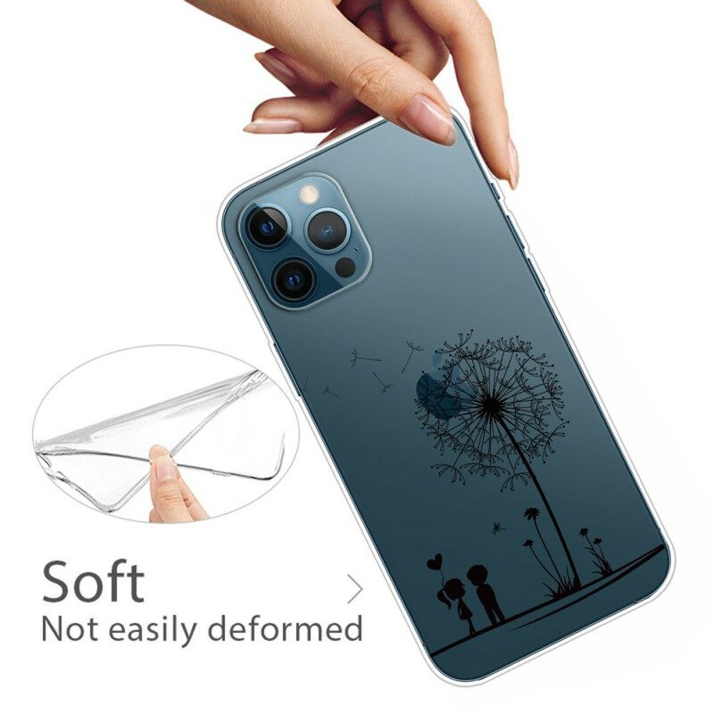 Case iPhone 13 Pro Max Dandelion Love