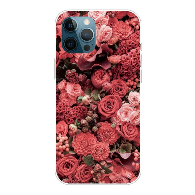 Case iPhone 13 Pro Max Intense Flowers