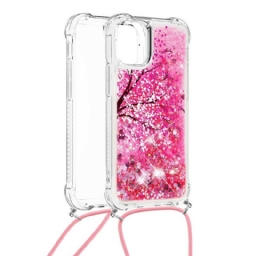 Case iPhone 13 Pro Max Kiristysnyörillä Vetonauhakiiltopuuhun