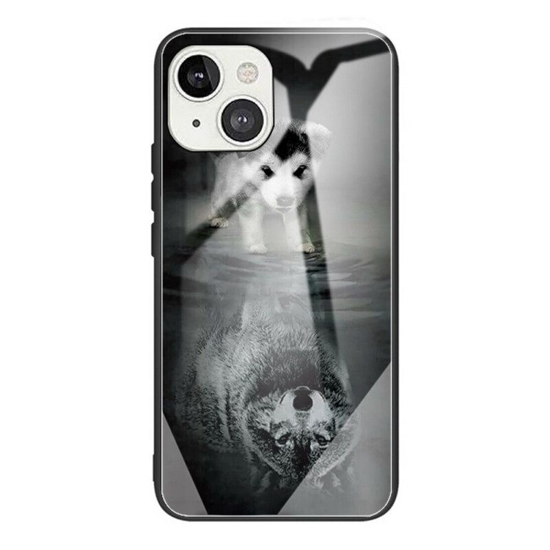 Case iPhone 13 Pro Max Puppy Dream Karkaistu Lasi