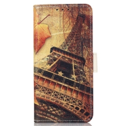 Kotelot iPhone 13 Pro Max Eiffel-torni Syksyllä