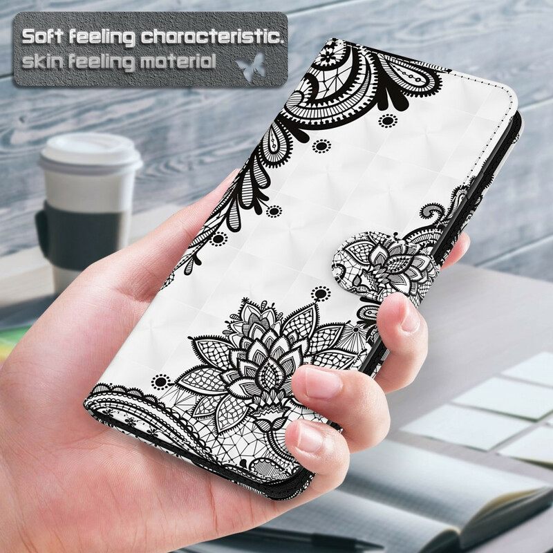 Kotelot iPhone 13 Pro Max Flowers Lace