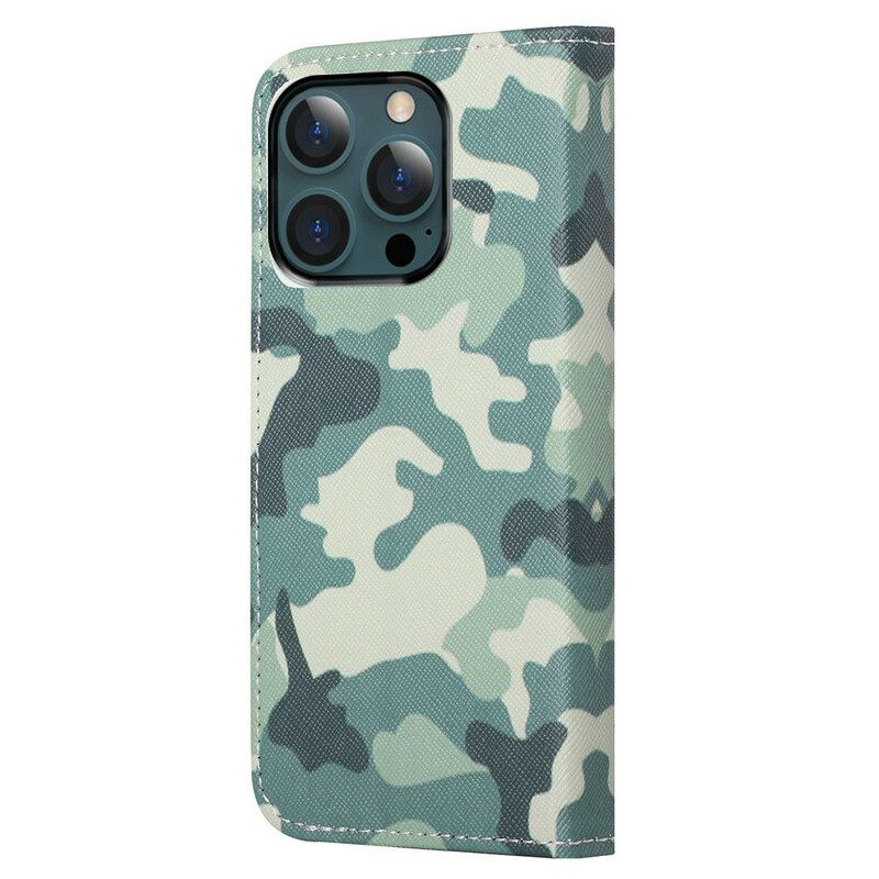 Kotelot iPhone 13 Pro Max Military Camouflage