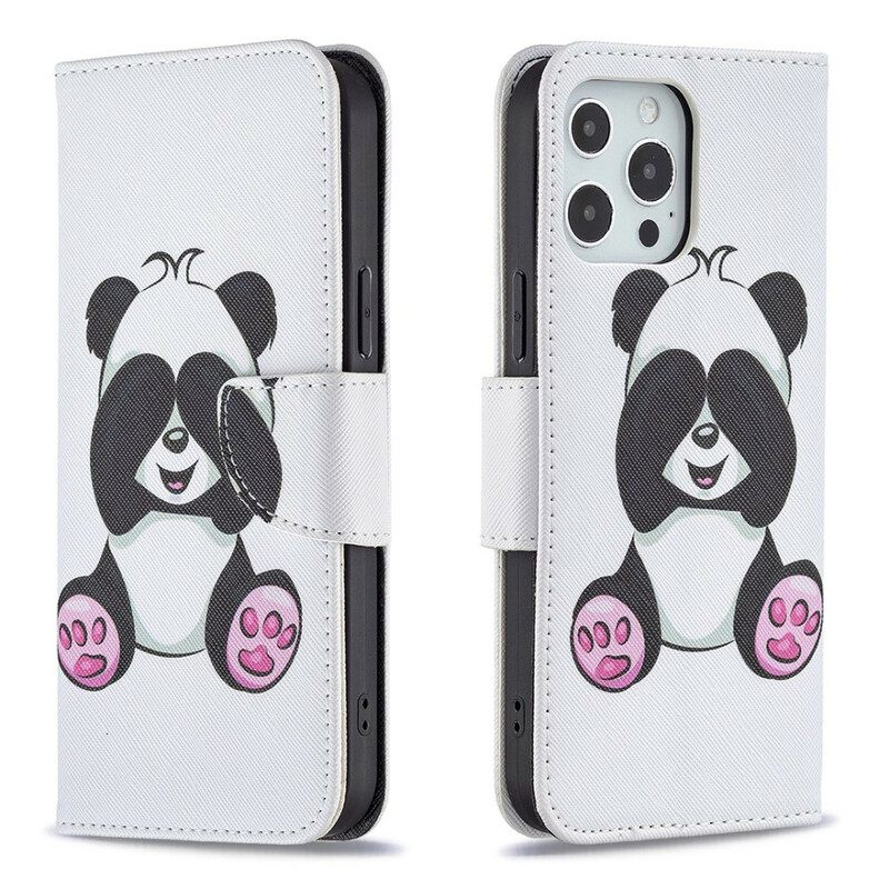 Kotelot iPhone 13 Pro Max Panda Hauskaa