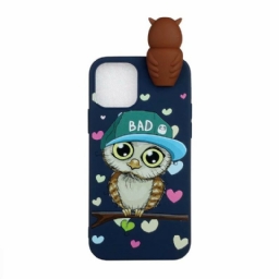 Kuori iPhone 13 Pro Max 3d Bad Owl