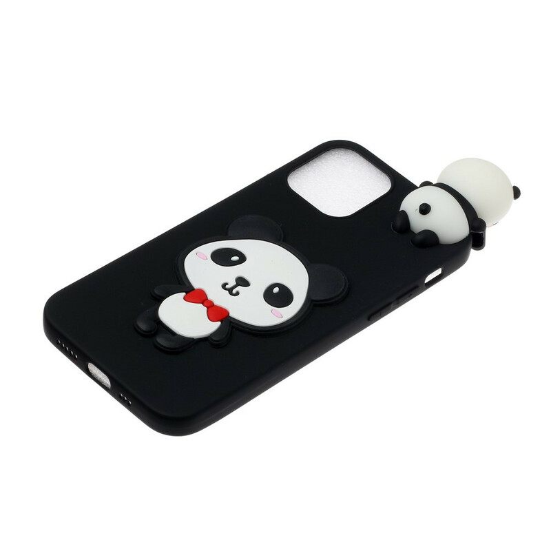 Kuori iPhone 13 Pro Max 3d Panda