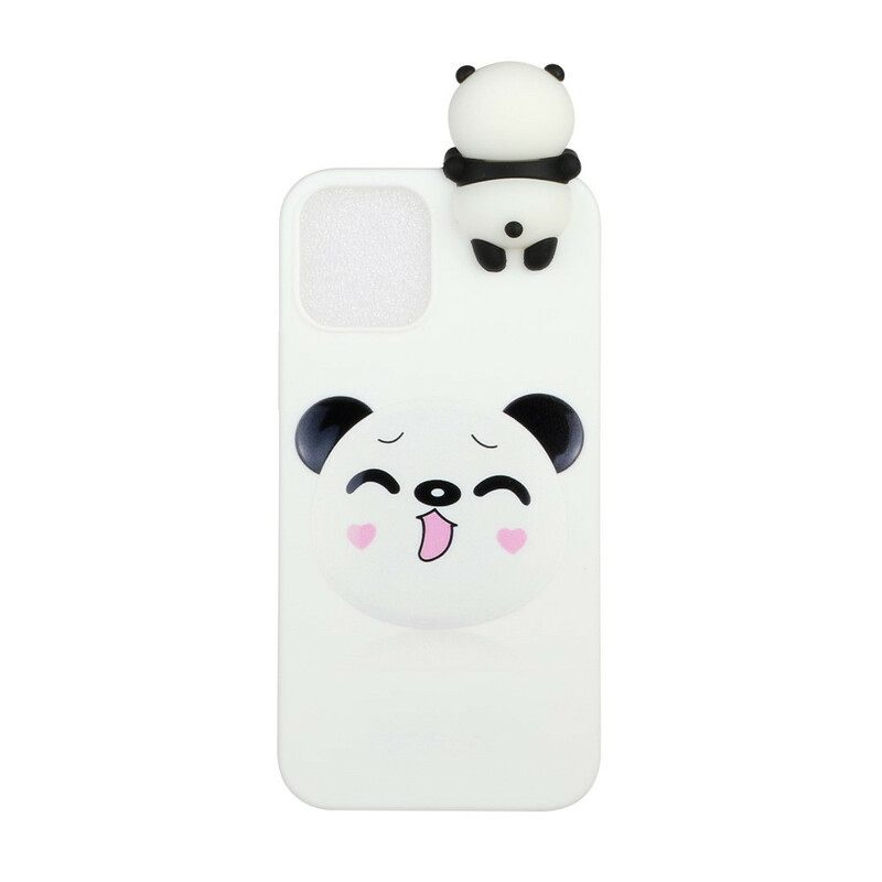 Kuori iPhone 13 Pro Max Cool Panda 3d